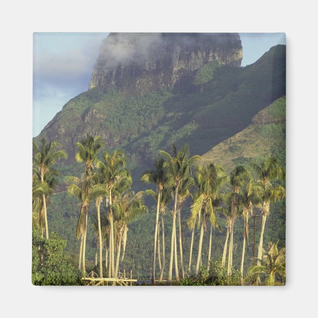 Bora Bora, Franska Polynesien Strandvy och Magnet (Framsidan)