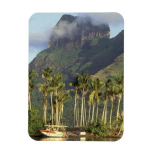Bora Bora, Franska Polynesien Strandvy och Magnet