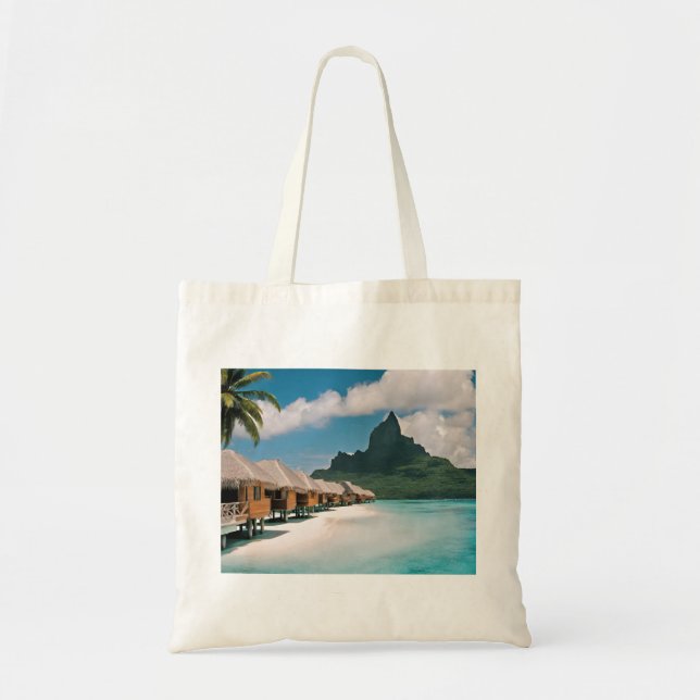 Bora Bora-handväska (s13) Tygkasse (Framsidan)