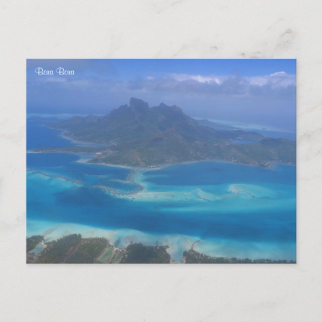 Bora Bora Helg Vykort (Framsida)