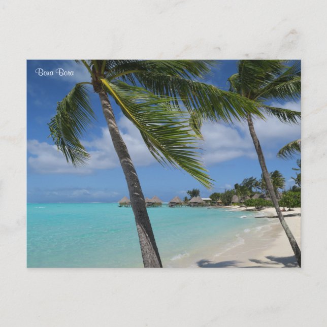 Bora Bora Helg Vykort (Framsida)