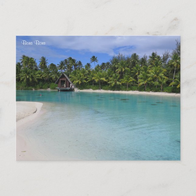 Bora Bora Helg Vykort (Framsida)