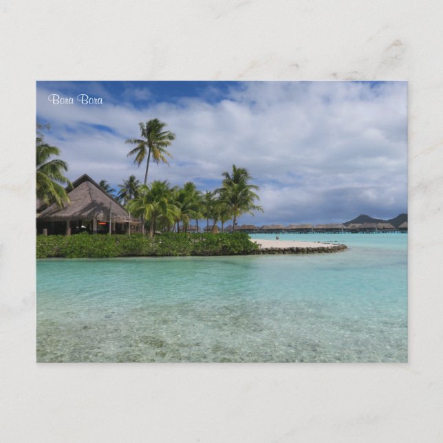 Bora Bora Helg Vykort (Framsida)