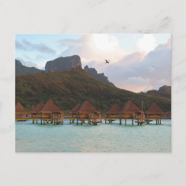 Bora Bora Helg Vykort (Framsida)