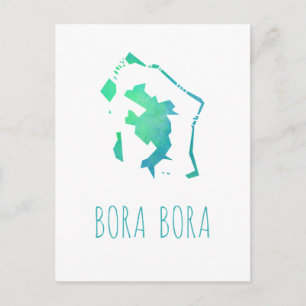 Bora Bora Karta Vykort