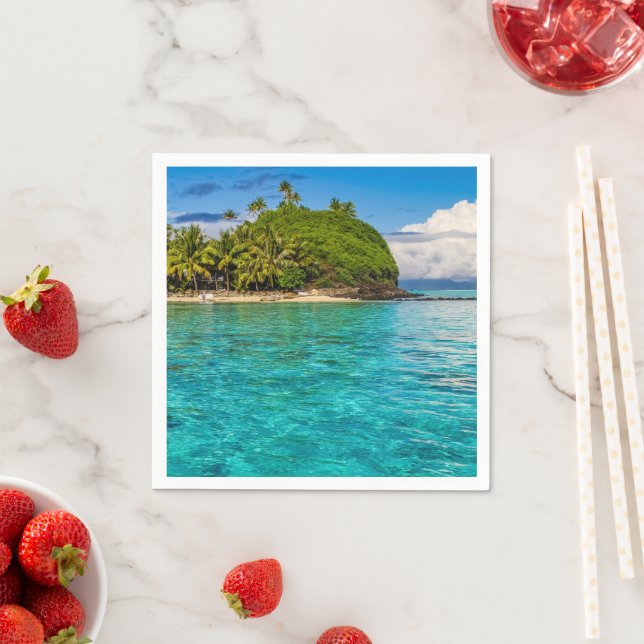 Bora Bora-lagunen Pappersservett (Insitu)