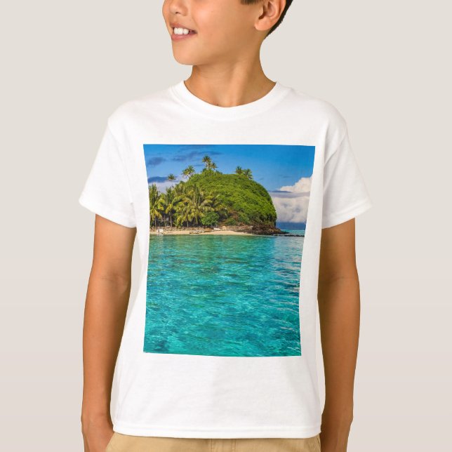 Bora Bora-lagunen T Shirt (Framsida)