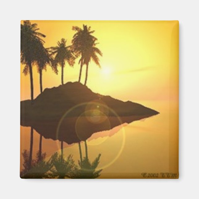 Bora Bora Magnet (Framsidan)