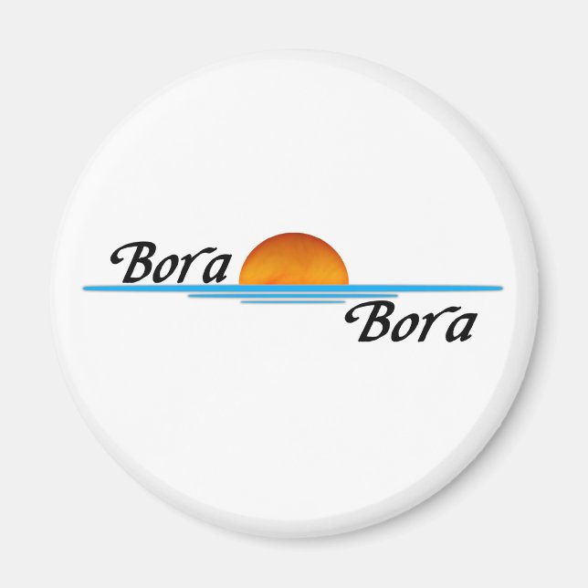 Bora Bora Magnet (Framsidan)