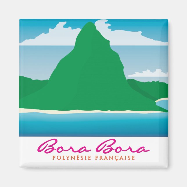 Bora Bora Magnet (Framsidan)