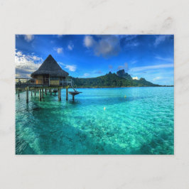 Bora Bora Paradise, Overwater Bungalow Dreams Vykort