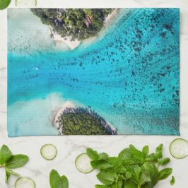 Bora Bora - Pathway till havet Kökshandduk