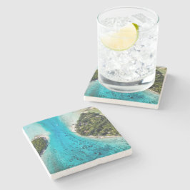 Bora Bora - Pathway till havet Stenunderlägg