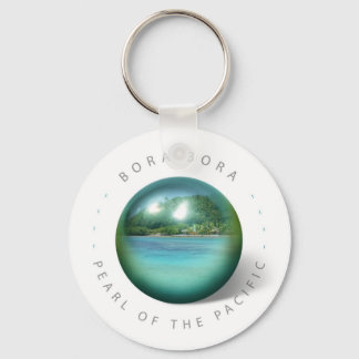 Bora Bora Pearl Keychain Nyckelring