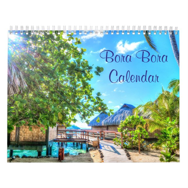 Bora Bora Photo Wall Calendars Kalender (Omslag)