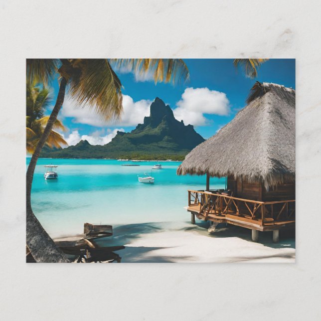 Bora Bora Postcard (2) Vykort (Framsida)