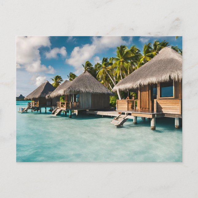 Bora Bora Postcard (Bora Bora 3) Vykort (Framsida)
