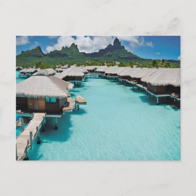 Bora Bora Postcard (Bora Bora 4) Vykort (Framsida)