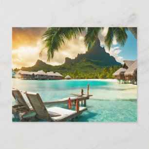 Bora Bora Postcard (Bora Bora d) Vykort