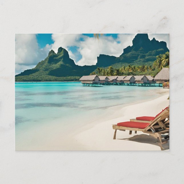 Bora Bora Postcard (Bora Bora f) Vykort (Framsida)