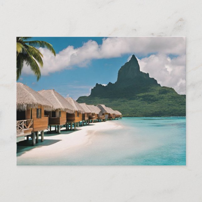 Bora Bora Postcard (Bora Bora s13) Vykort (Framsida)