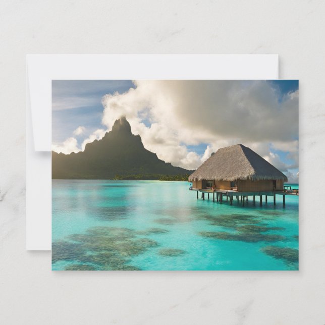 Bora Bora Postcard Julkort (Framsida)