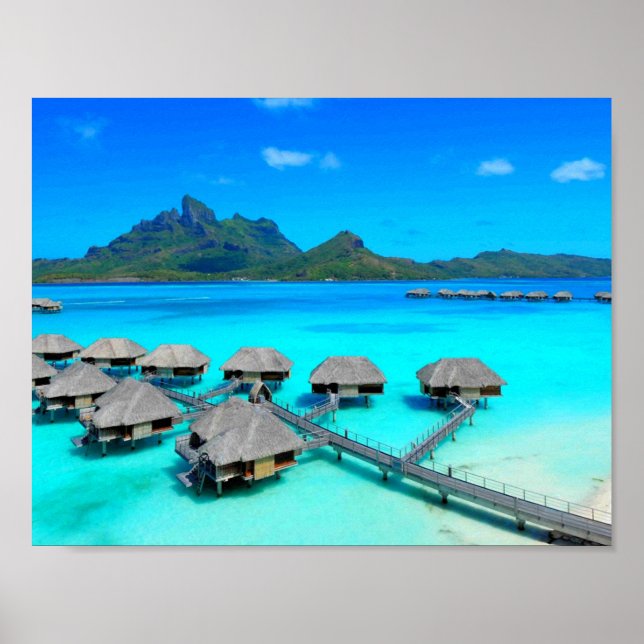 Bora Bora Poster (Framsidan)