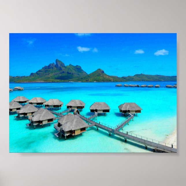 Bora Bora Poster (Framsidan)