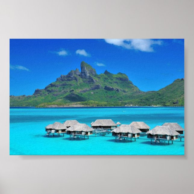Bora Bora Poster (Framsidan)