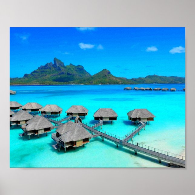 Bora Bora Poster (Framsidan)
