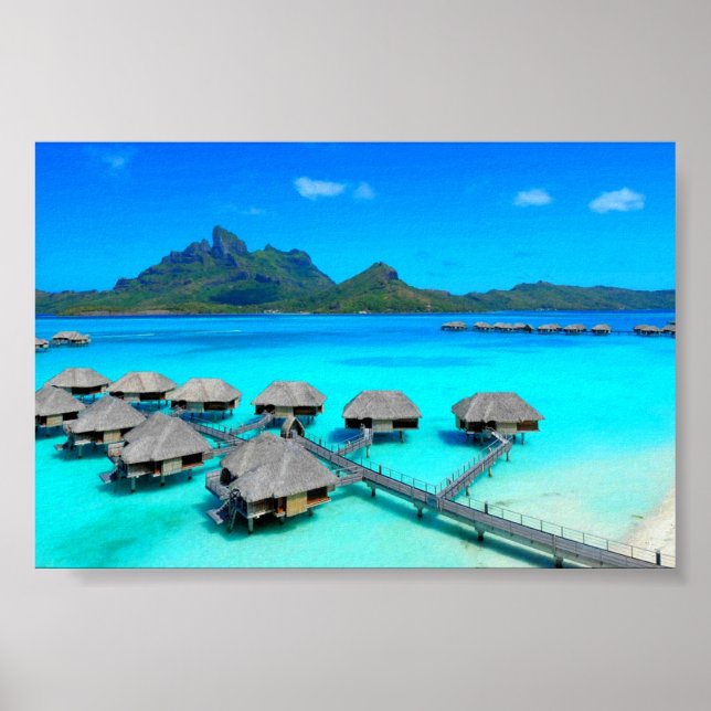 Bora Bora Poster (Framsidan)