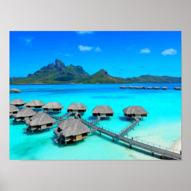 Bora Bora Poster (Framsidan)