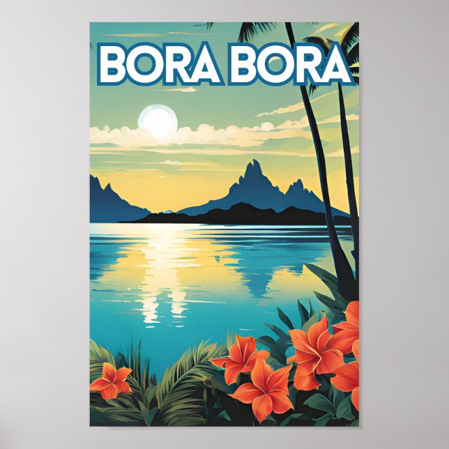 Bora Bora Poster (Framsidan)