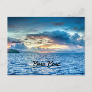 Bora Bora, Södra Stillahavsön Vykort
