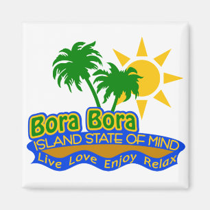 Bora Bora som är statlig av Mind magneten Magnet