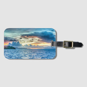 Bora Bora Sunset Bagagebricka