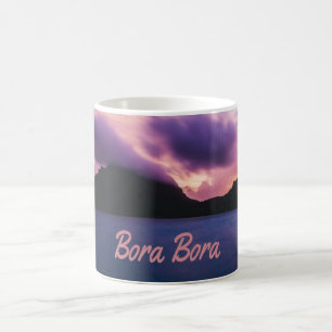 Bora Bora Suset Island Beach Kaffemugg