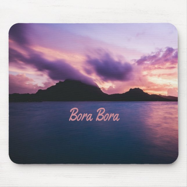 Bora Bora Suset Island Beach Musmatta (Framsidan)