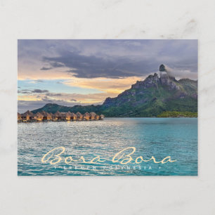 Bora Bora Tahiti Franska Polynesien Res vykort