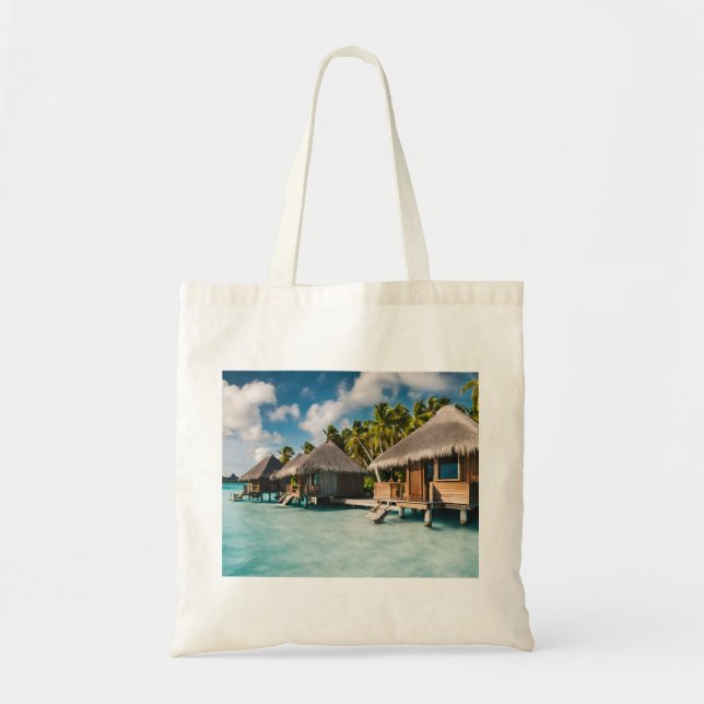 Bora Bora Tote Bag (3) Tygkasse (Framsidan)