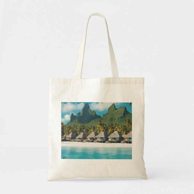 Bora Bora Tote Bag (e) Tygkasse (Framsidan)