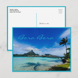 Bora Bora vykort