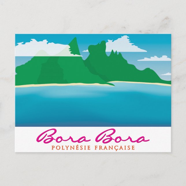 Bora Bora Vykort (Framsida)
