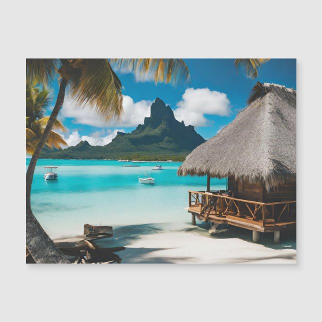 Bora Bora vykort (2) (Framsida)