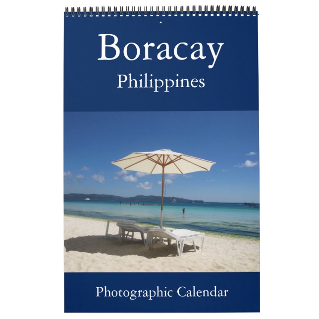 Boracay Filippinerna Kalender (Omslag)