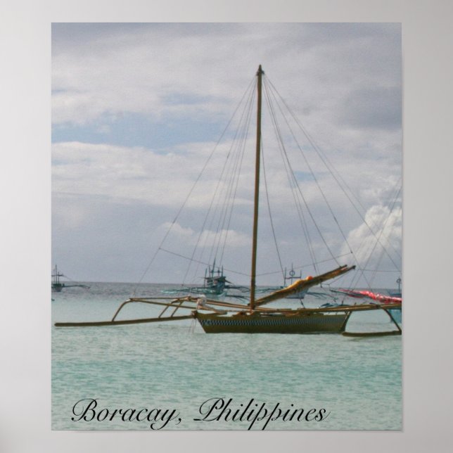 Boracay, Filippinerna Poster (Framsidan)