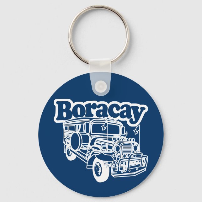 Boracay Jeepney Nyckelring (Framsida)