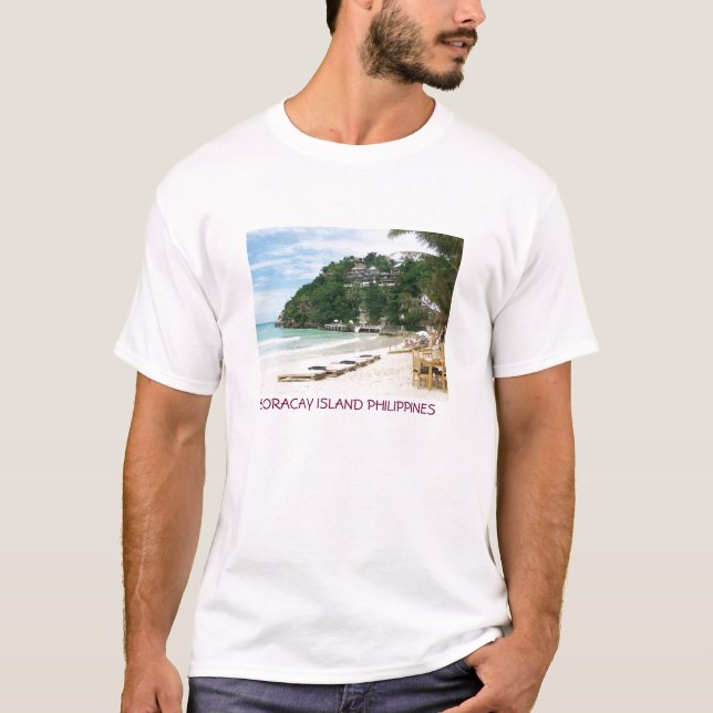 BORACAY Ö PHILIPPINES TEE SHIRT (Framsida)