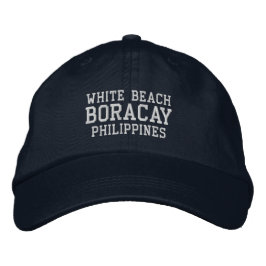 Boracay Philiippines Baseball Hat Broderad Keps