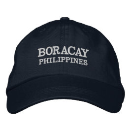 Boracay Philiippines Baseball Hat Broderad Keps